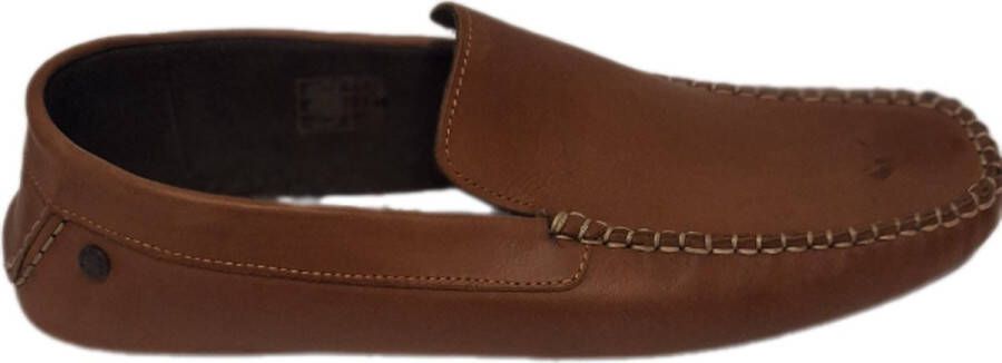 Base London -LOAFER-LEDER-TAN