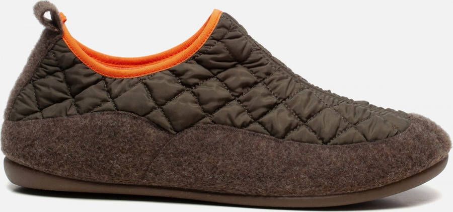 Basicz Pantoffels Groen Textiel 370508 Heren Textiel