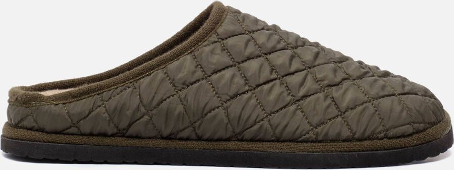 Basicz Pantoffels groen Textiel 370520 Heren