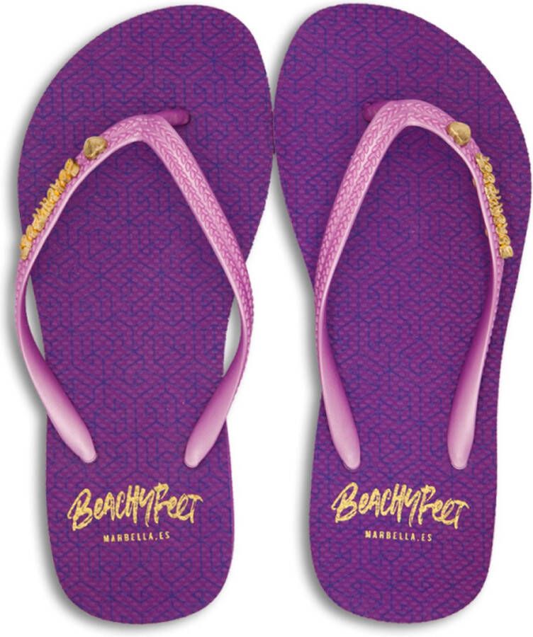 BeachyFeet Teenslippers Pasión Púrpura Paars