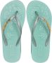 BeachyFeet Teenslippers Dames Flamencos FlipFlop Bethina Sleehak Groen - Thumbnail 2