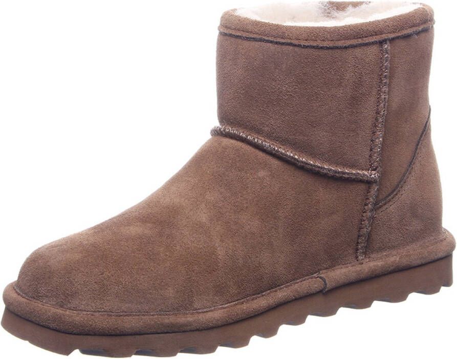 Bearpaw Alyssa winter enkellaarzen voor dames Lamsvachtlaarzen 2130W cacao