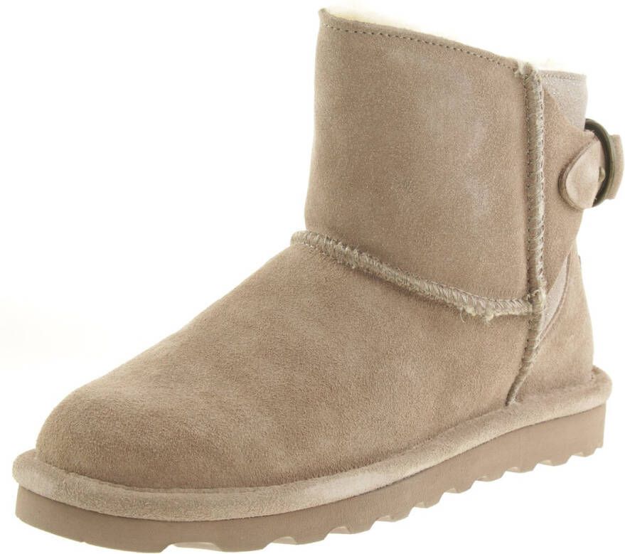 Bearpaw Betty dames winterenkellaarzen lamsvachtlaarzen 2713W beige