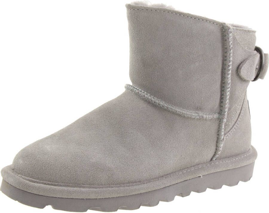 Bearpaw Betty dames winterenkellaarzen lamsvachtlaarzen 2713W lichtgrijs