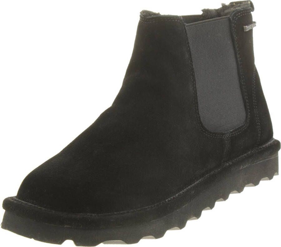 Bearpaw Drew winter enkellaarzen voor dames Lamsvachtlaarzen 2779 Zwart II