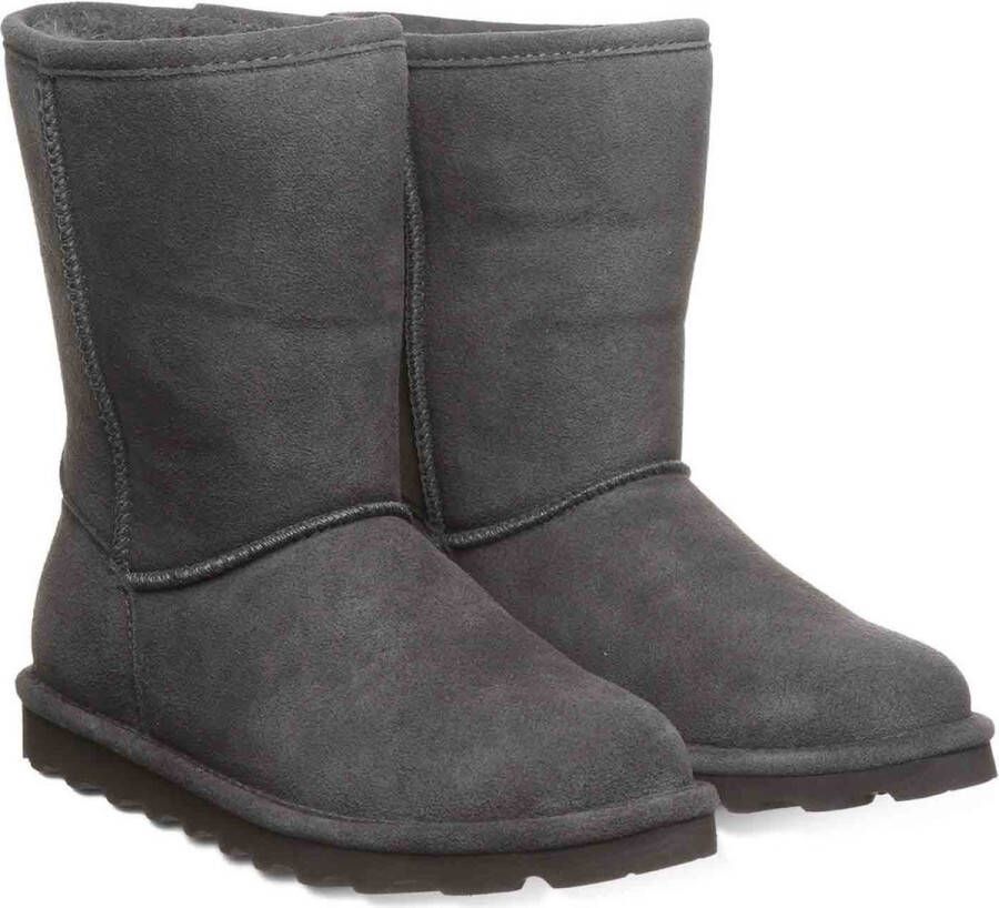 Bearpaw Elle korte winterlaarzen voor dames Lamsvachtlaarzen 1962W 060 Graphite