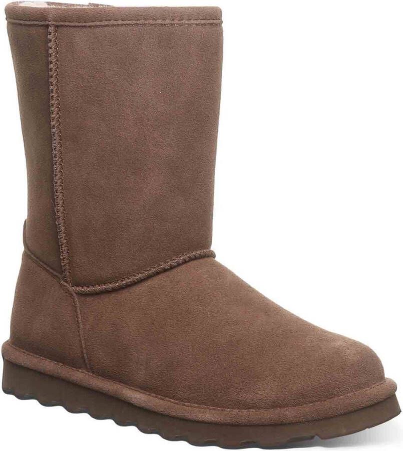 Bearpaw Elle korte winterlaarzen voor dames Lamsvachtlaarzen 1962W 239 bruin