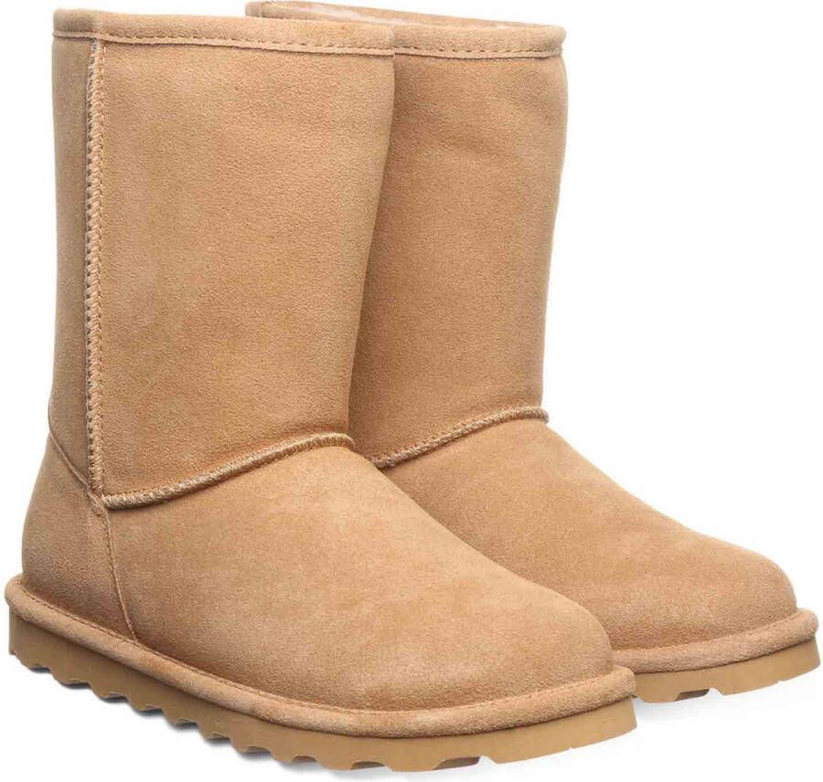 Bearpaw Elle korte winterlaarzen voor dames Lamsvachtlaarzen 1962W 243 ICED COFFEE