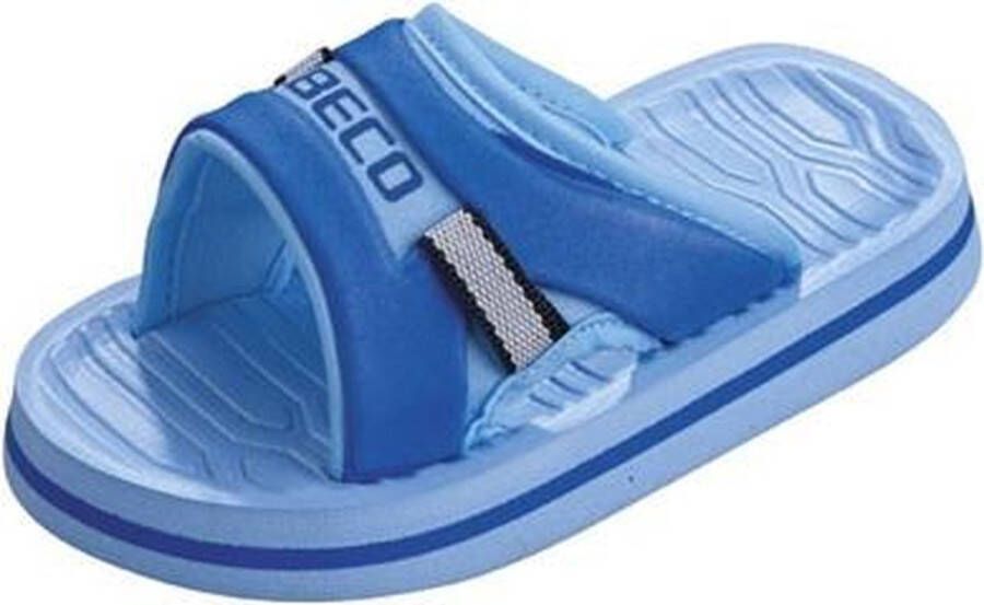 BECO Badslippers Junior Blauw