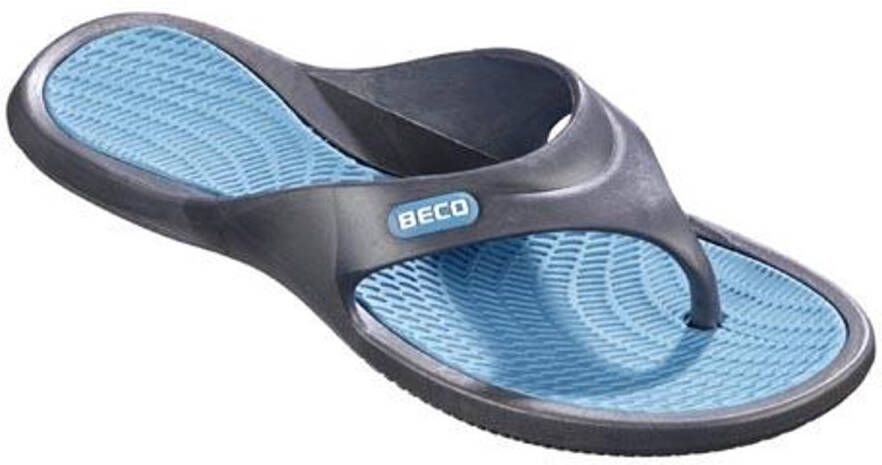 BECO dames teenslippers turquoise