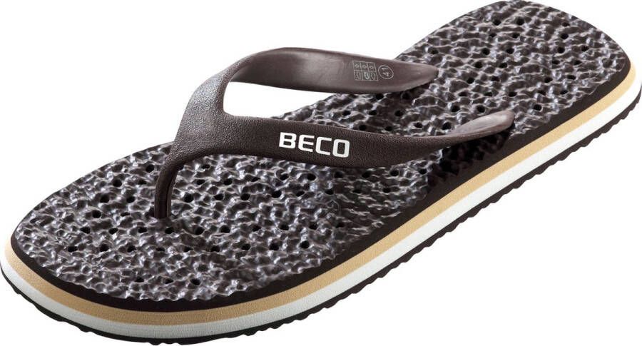 BECO Eva slippers bruin