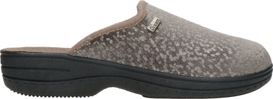 Belizia Pantoffels Dames Taupe