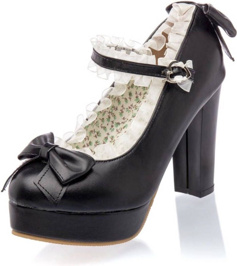 Belsira Mary Jane Pumps Hoge Hakken zwart