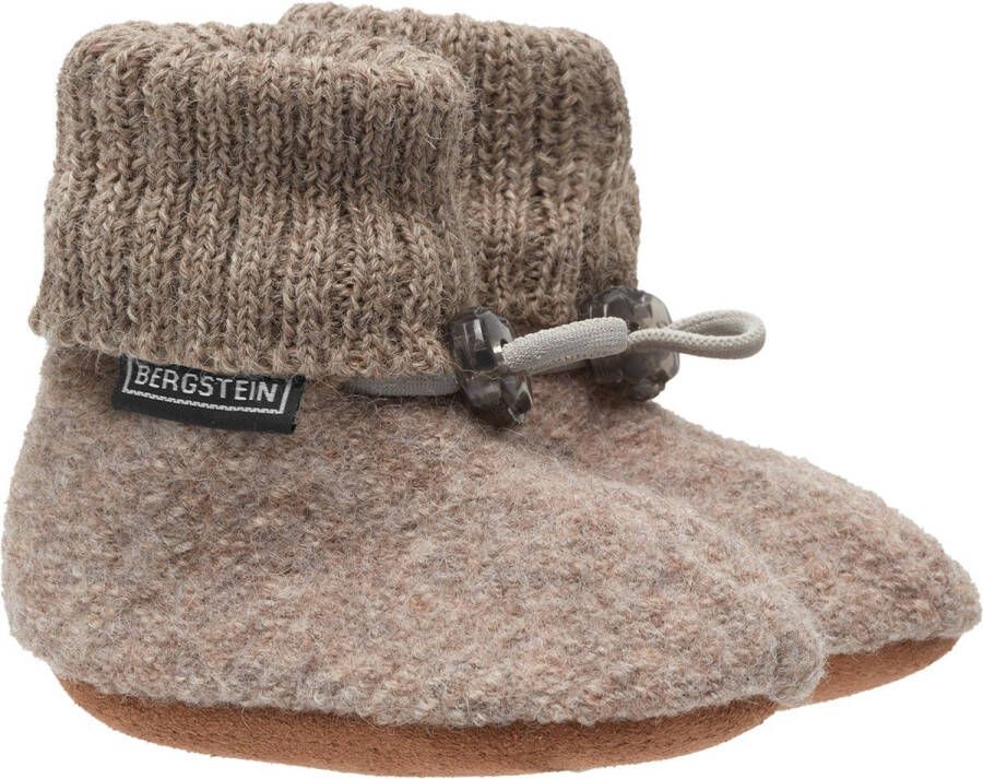 Bergstein Cozy Baby Sloffen Unisex Junior Beige