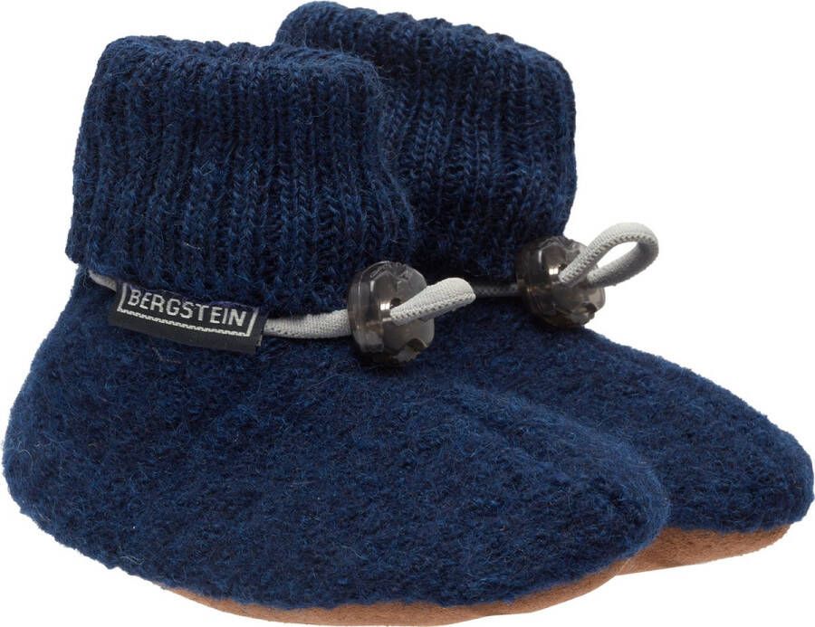 Bergstein Cozy Baby Sloffen Unisex Junior Dark Blue