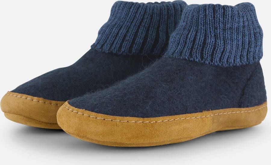 Bergstein cozy lux pantoffels blauw