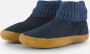 Bergstein BN Cozy Lux Dark Blue 21 Kinder Sloffen Blauw - Thumbnail 3