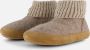 Bergstein Cozy Lux Pantoffels Sloffen Kids Beige - Thumbnail 12