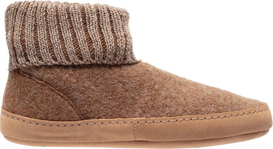 Bergstein Cozy Lux Pantoffels Sloffen Kids Bruin