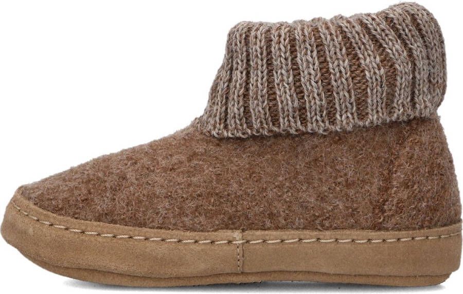 Bergstein Cozy Lux Pantoffels Sloffen Kids Bruin