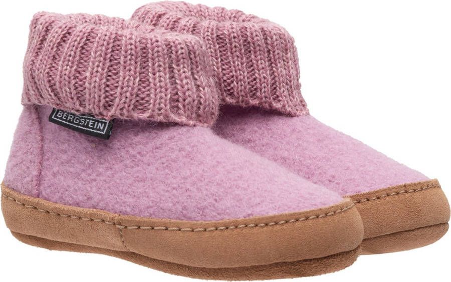 Bergstein Cozy Lux Sloffen Unisex Junior Pink