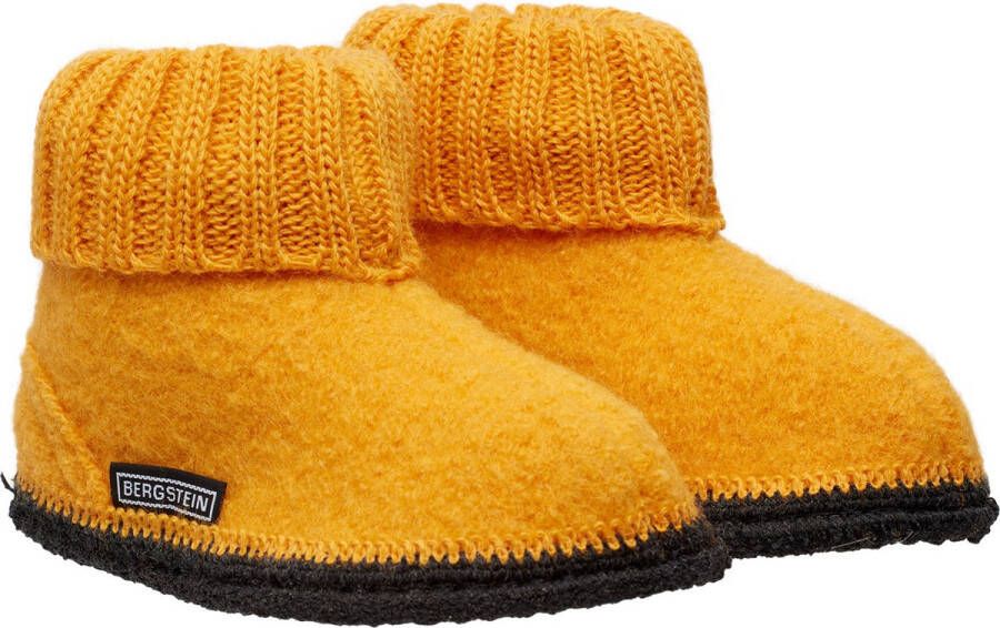 Bergstein Cozy Sloffen Unisex Junior Ocher