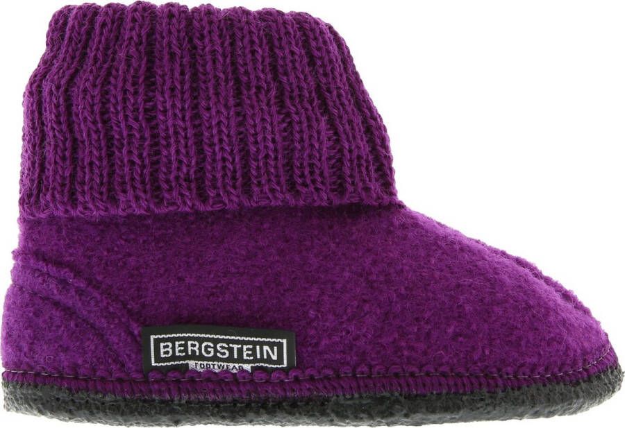 Bergstein Cozy Sloffen Unisex Junior Purple