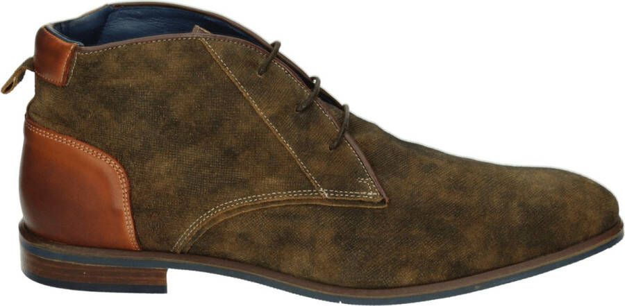 Berkelmans ALASTARO 2320068199 Business half-hoogNette herenschoenen Bruin