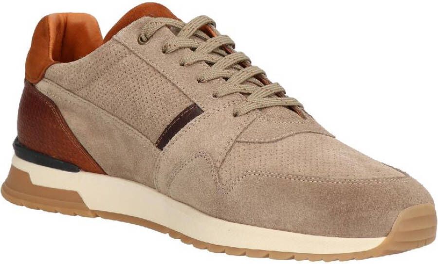 Berkelmans Heren sneakers Suede Merk: Model: Narellan Beige