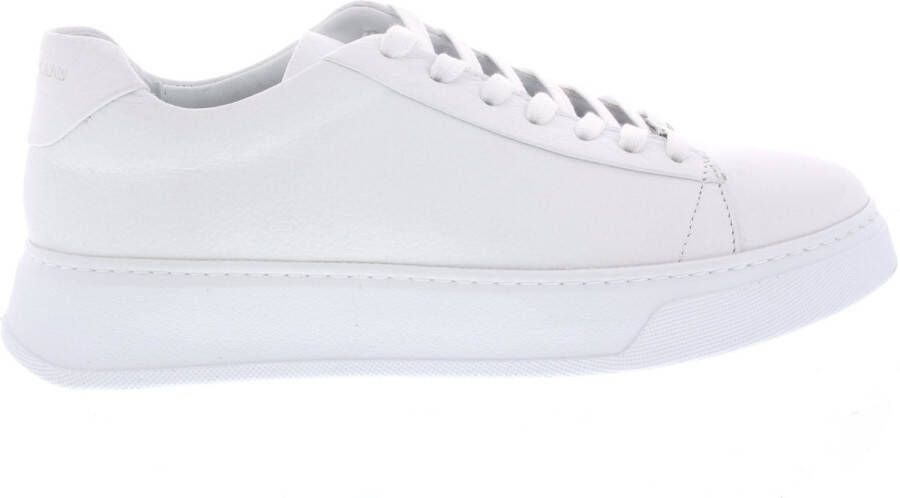 Berkelmans Varsselring White 241202310 Witte heren sneaker wijdte G½