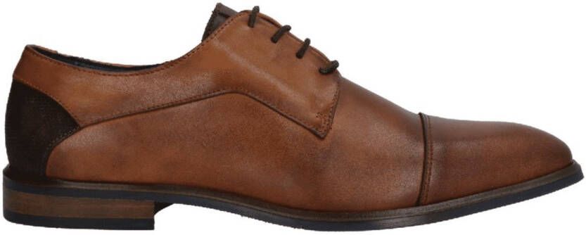 Berkelmans Heren Veterschoen Cognac Calf COGNA