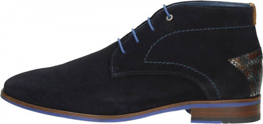 Berkelmans Lasarte Veterschoenen Heren Blauw