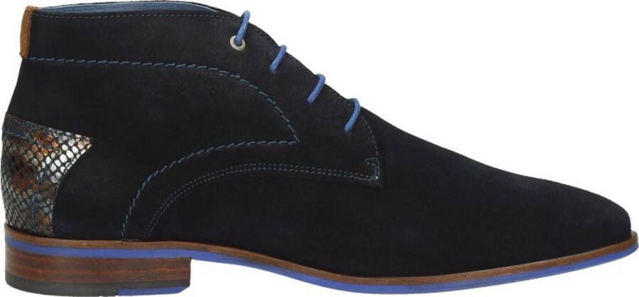 Berkelmans Lasarte Veterschoenen Heren Blauw - Foto 1