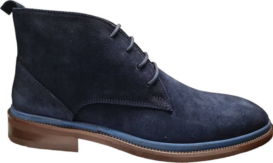 Berkelmans MONTICELLO 232184701 Volwassenen Business half-hoogNette herenschoenen Blauw