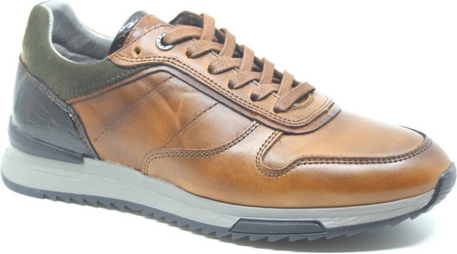 Berkelmans Oyama Cognac 222140202 Cognacbruine heren sneaker