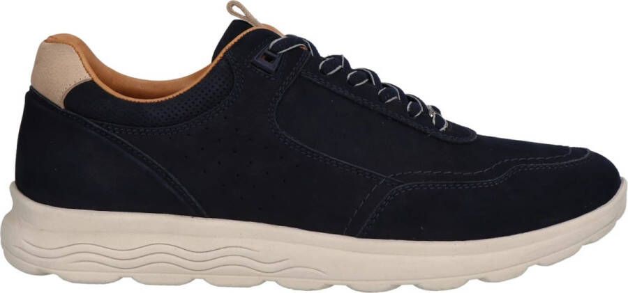 Berkelmans Solitude Navy Nub 241158444 Blauwe heren sneaker wijdte G½