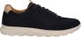 Berkelmans Solitude Navy Nub 241158444 Blauwe heren sneaker wijdte G½ - Thumbnail 3