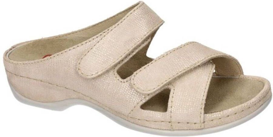 Berkemann -Dames beige slippers & muiltjes