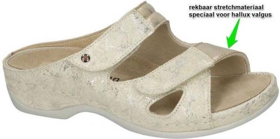 Berkemann -Dames goud slippers & muiltjes - Foto 1