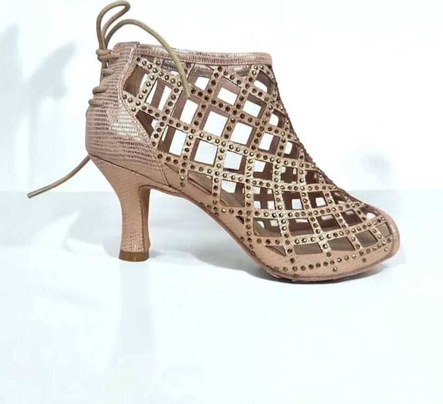 BettaStep Dansschoenen CAGE Gold dance heels