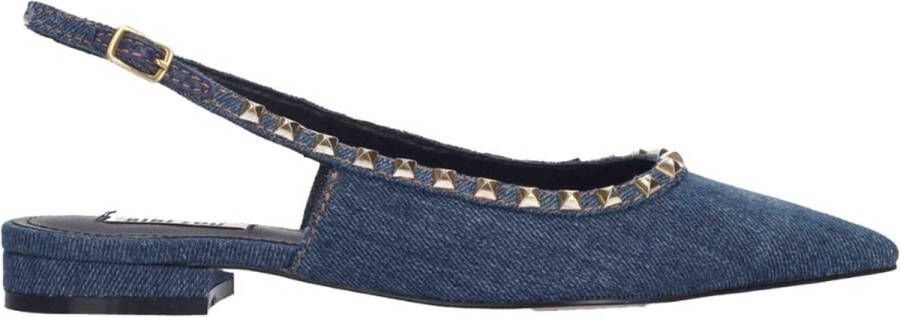 BIBI LOU Slingbacks Dames 529z67vk Maat: 37 Materiaal: Denim Kleur: Blauw - Foto 2