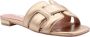 BIBI LOU Slippers Dames 760z10vk Maat: 40 Materiaal: Leer Kleur: Goud - Thumbnail 2