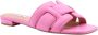 BIBI LOU Slippers Dames 760z10vk Maat: 39 Materiaal: Leer Kleur: Roze - Thumbnail 2