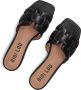 BIBI LOU Slippers Dames 760z10vk Maat: 42 Materiaal: Leer Kleur: Zwart - Thumbnail 2