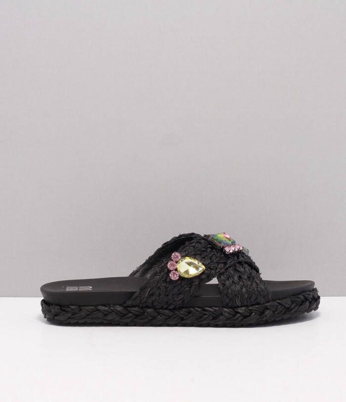 BiBi Lou 889z70hg Slippers Dames Zwart