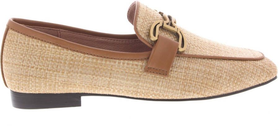 BiBi Lou Dames Instappers & Ballerina's Vela Loafer Naturel Zand