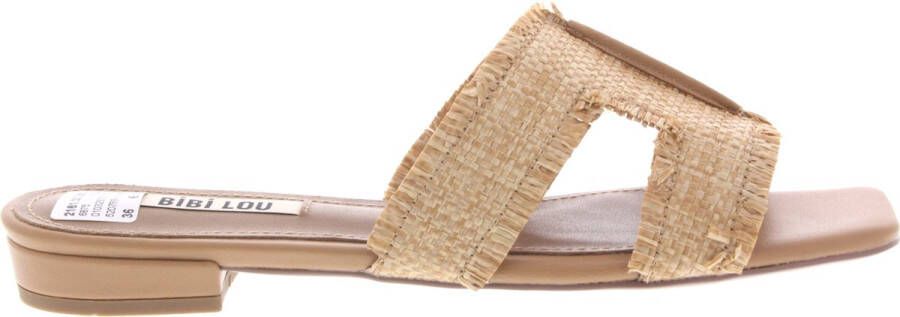 BiBi Lou Dames Slippers 520z69vk Natural Bruin