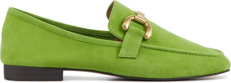 BiBi Lou Instappers Dames Instapschoenen Damesschoenen Suède 571z30 Groen