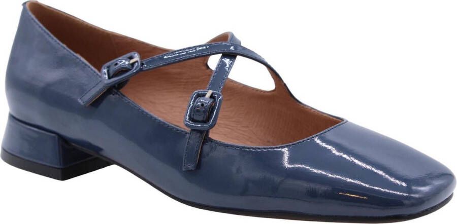 Bibi Lou Python Mary Jane Ballerina Schoenen Blue Dames