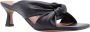 Bibi Lou Stijlvolle Leren Sandalen Black Dames - Thumbnail 6